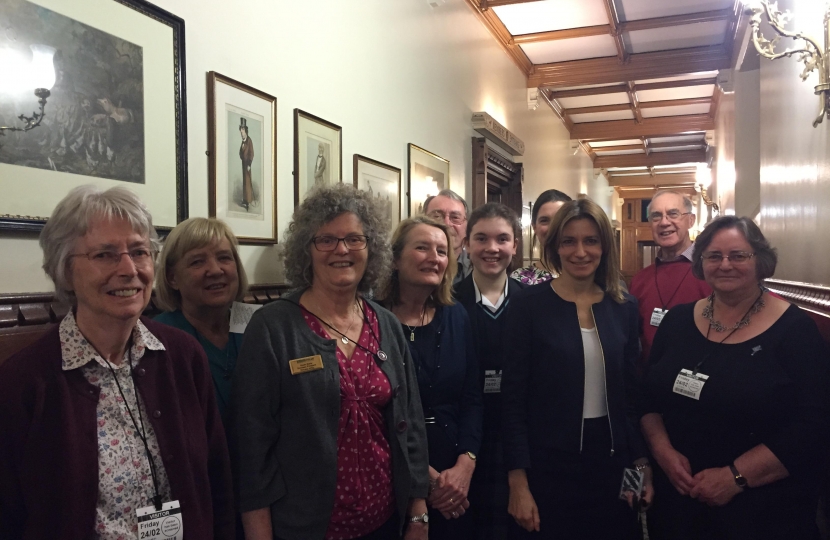 Lucy Frazer MP meets Mothers' Union, Ely