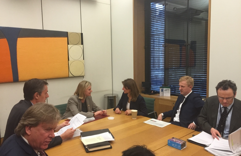 Justine Greening Meeting