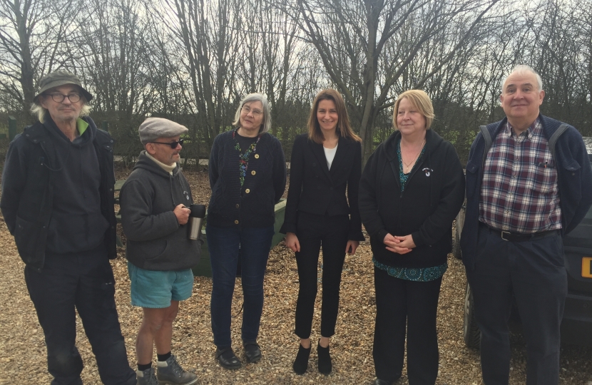 Emmaus Cambridge with Lucy Frazer MP 