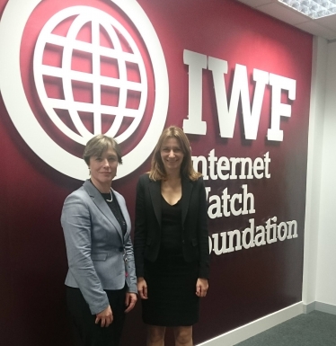 lucy Frazer MP at Internet Watch Foundation