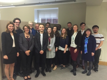 Lucy Frazer MP at Cambridge University meeting