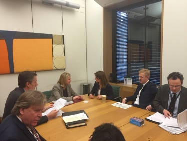 Justine Greening Meeting