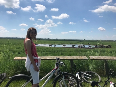 Lucy cycling