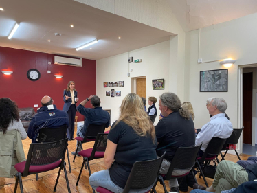 Open meeting in Burrough Green